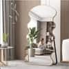 The Artment Gold Meander Unbreakable Floor Mirror For Home (170 X 70 CM)