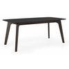 Galaxy 6 Seater Dining Table In American Walnut Finish