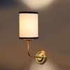 Devansh Metal Electric Wall Light in Gold Colour with Multi Shade Count of 1 Light