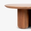 Buda Solid Wood Coffee Table in Brown Colour