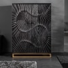 Wave Bar Cabinet Black
