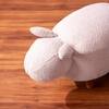 Whiskers Collection Bunny Rabbit Pouf Seating For Kids Room Pink & Blue Set Of 2
