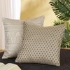 Set Of 2 Jacquard Square Cushion Covers