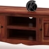 David Solid Wood TV Unit in Honey Finish