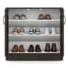 Levi Shoe Rack in Dark Wenge Finish
