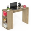 Bluewud Radisso Mini Engineered Wood Studytable In European Oak Finish