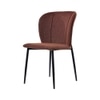 Nimbus Fabric Dining Chair in Maroon Colour