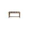 Elvino Solid Wood Bench In Provincial Teak Finish