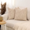 Girnar Set Of 2 Cushion Covers With Brown Colour