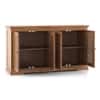 Tuscany Solid Wood Sideboard in Latin American Teak Finish