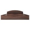 Daiki King Size Bed In Walnut Finish