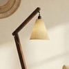 Benji Beige Jute Floor Lamp with Beige Jute Base