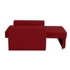Barato  Pull Out Sofa cum Bed  in Maroon Colour