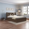 Sandon Storage Bed Size - King Finish - Californian Walnut