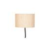 Ewan White Cotton Shade Floor Lamp
