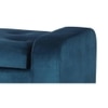 GIgel 2 Ottoman with Storage Color in Navy Blue