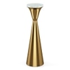 Rossini Metal Drink Table In Gold Finish