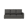Apollo Compact Sofa (Colour : Steel, Cushion : Hard, Back Type : High Back, Seating Capacity : Left Aligned 3 Seater + Left Aligned Chaise)