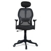 Reaii Mid Back Ergonomic Chair in Black Colour