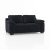 Esquel Premium 2 Seater Fabric Sofa in Deep blue velvet Colour