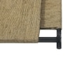 Metalsmith Cast Iron Stool – Hand Knitted Jute