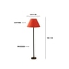 Devansh Wood Floor Lamp