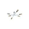 Six Head Sputnik White Mordern Chandelier