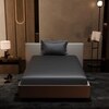 Stoa Paris 300TC UltrSatin Single Bedsheet Set Satin Single Twilight Embrace