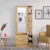 Hexa Red Wooden Dressing Table in Giant Wood Colour