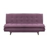 Hudson 3 Seater Sofa Cum Bed In Purple Colour
