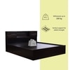 Aegiale Engineered Wood Queen  Size Bed With Drawer Storage (Melamine Finish)