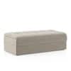 Peckham 3 Seater Click Clack Sofa Cum Bed In Oyster Beige Colour