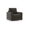Apollo Compact Sofa (Colour : Smoke, Cushion : Hard, Back Type : High Back, Seater : 2+1+1)