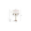 Ralph - White Table Lamp