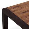 Altura Rectangular Solid Wood Coffee Table In Two Tone Finish