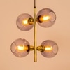 Bayo Cluster of 4 Handcrafted Hanging Lamp