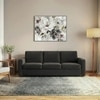 Apollo 3 Seater  Fabric Sofa In Pebble Grey Colour
