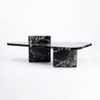 Bronski Marble Coffee Table In Gray Finish