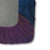 Stoa Paris 300TC UltrSatin King Bedsheet Set Satin King Indigo, Purple Gold