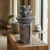 Water Fountain Harmony Falls 3-Tier Water Fountain in Multicolor Colour