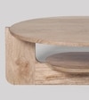 Roundway Solid Wood Coffee Table In  Natural Finish