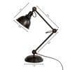Sweden Black Swing Arm Desk Lamp By Shoppeefry