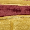 Jaipur Rugs Soft Abstract Wool Viscose Tufted Rug Yellow 5x9 ft
