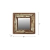 Gregorios vintage wall mirror 9inx3inx11in