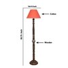 Devansh Wooden Floor Lamp