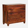 Rehan 3 Drawer Chest Of Drawer in Honey Finish
