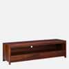 Sheesham Wood TV Unit in Scratch Resistant Honey Oak Finish for TVs up to 70 Inches