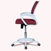 Naamikoa Mid Back Ergonomic Chair in Maroon Colour