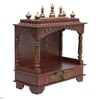 D'Dass Sheesham and Mdf Wooden Home Temple For Pooja Mandir For Home