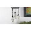 Ryland Multicolour Glass Cluster Hanging Light
